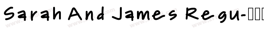 Sarah And James Regu字体转换
